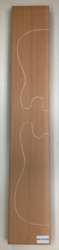 Body Rotzeder / Western Red Cedar, 2-tlg., Einzelstück #052